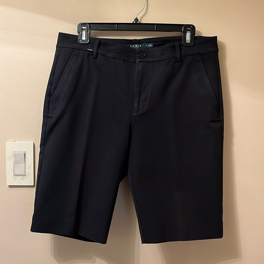 Ralph Lauren twill Bermuda shorts black size 8